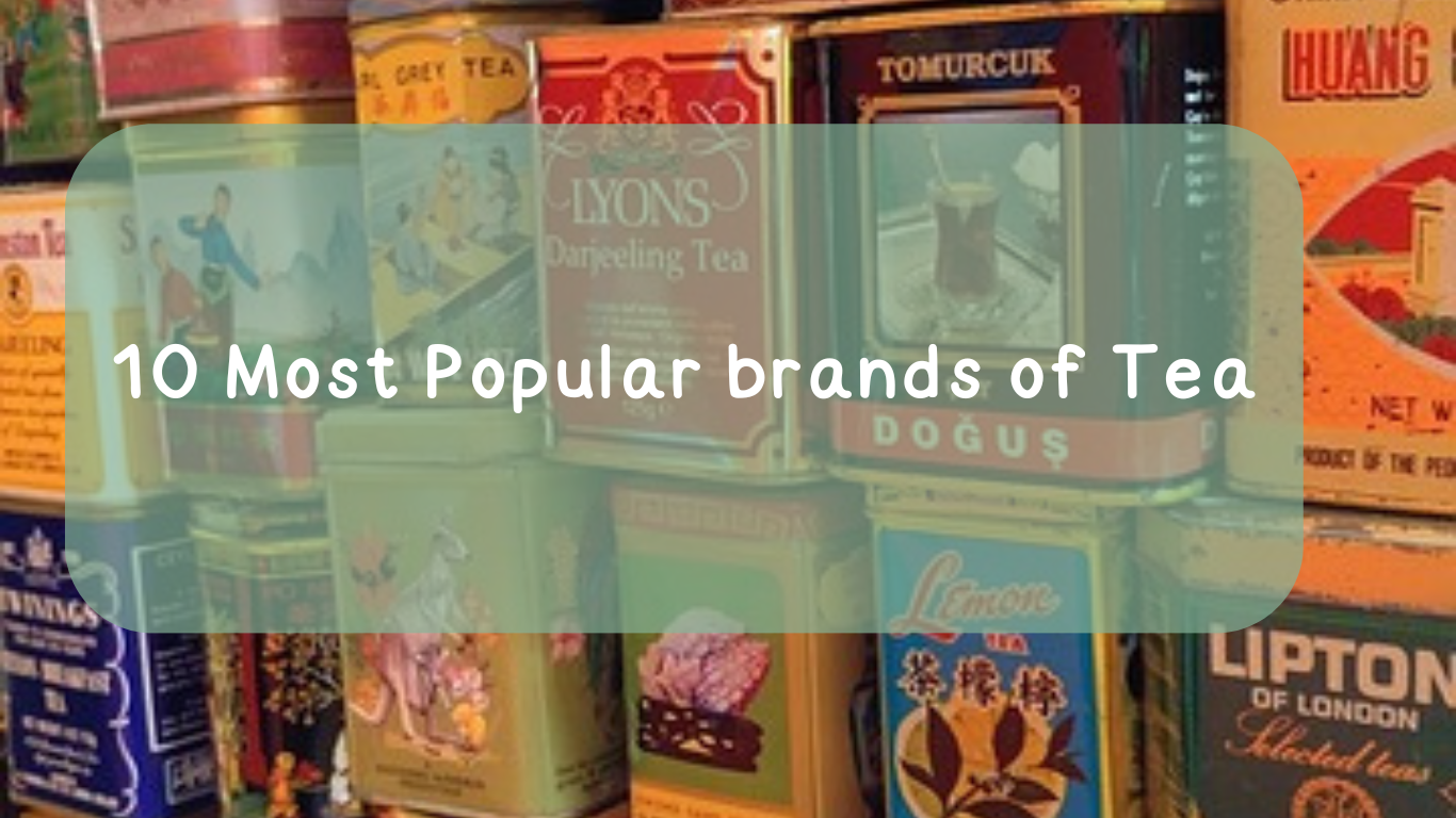 most popular brands of tea