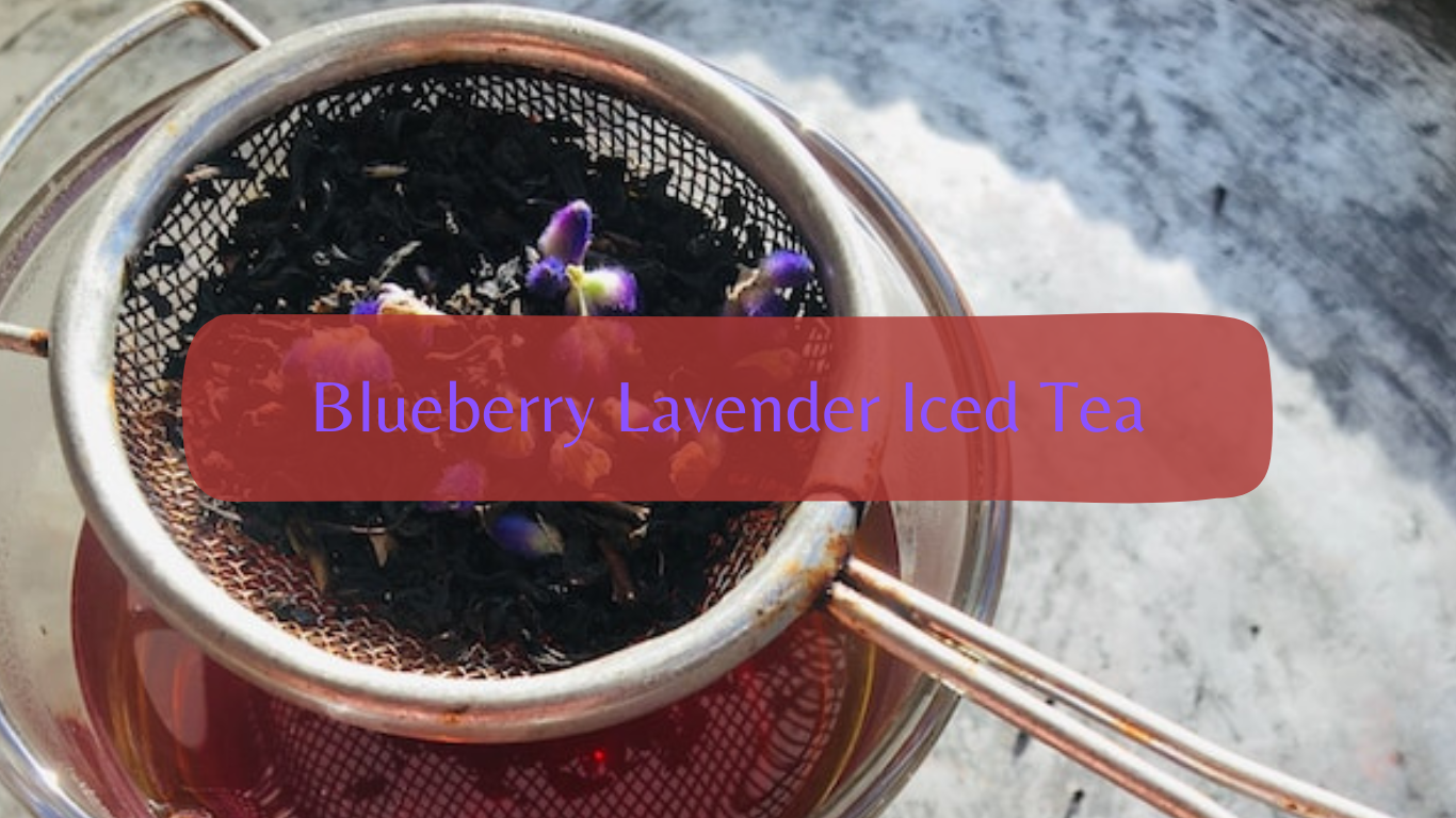 Blueberry Lavender Iced Tea