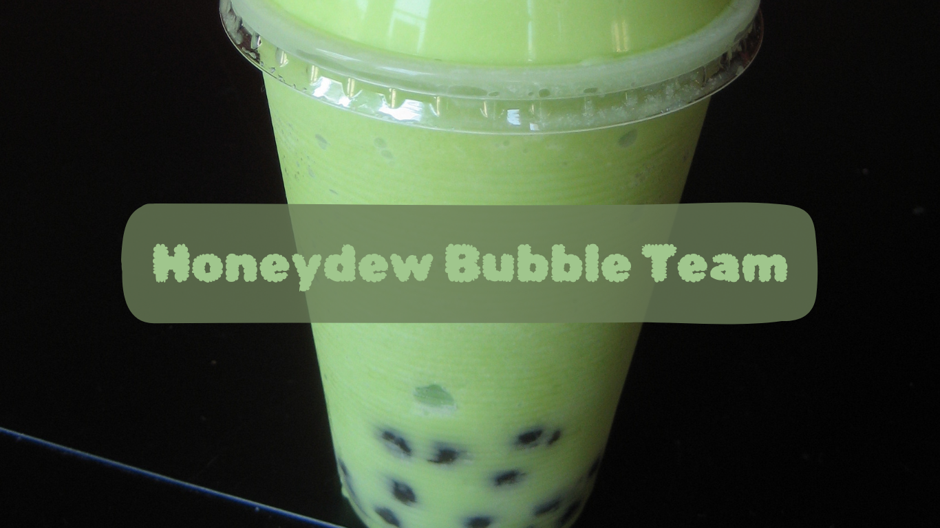 Honeydew Bubble Tea