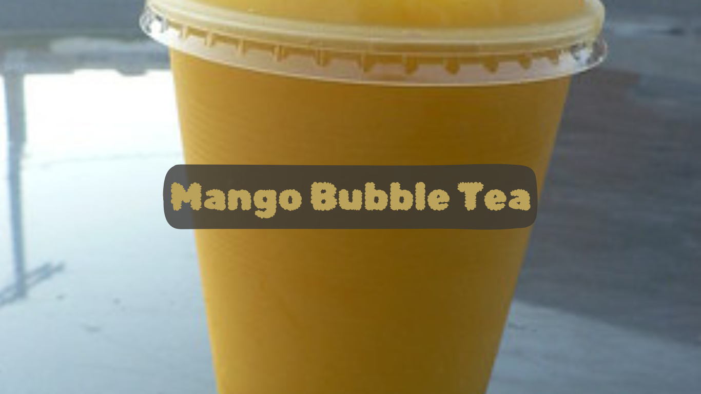 Mango Bubble Tea