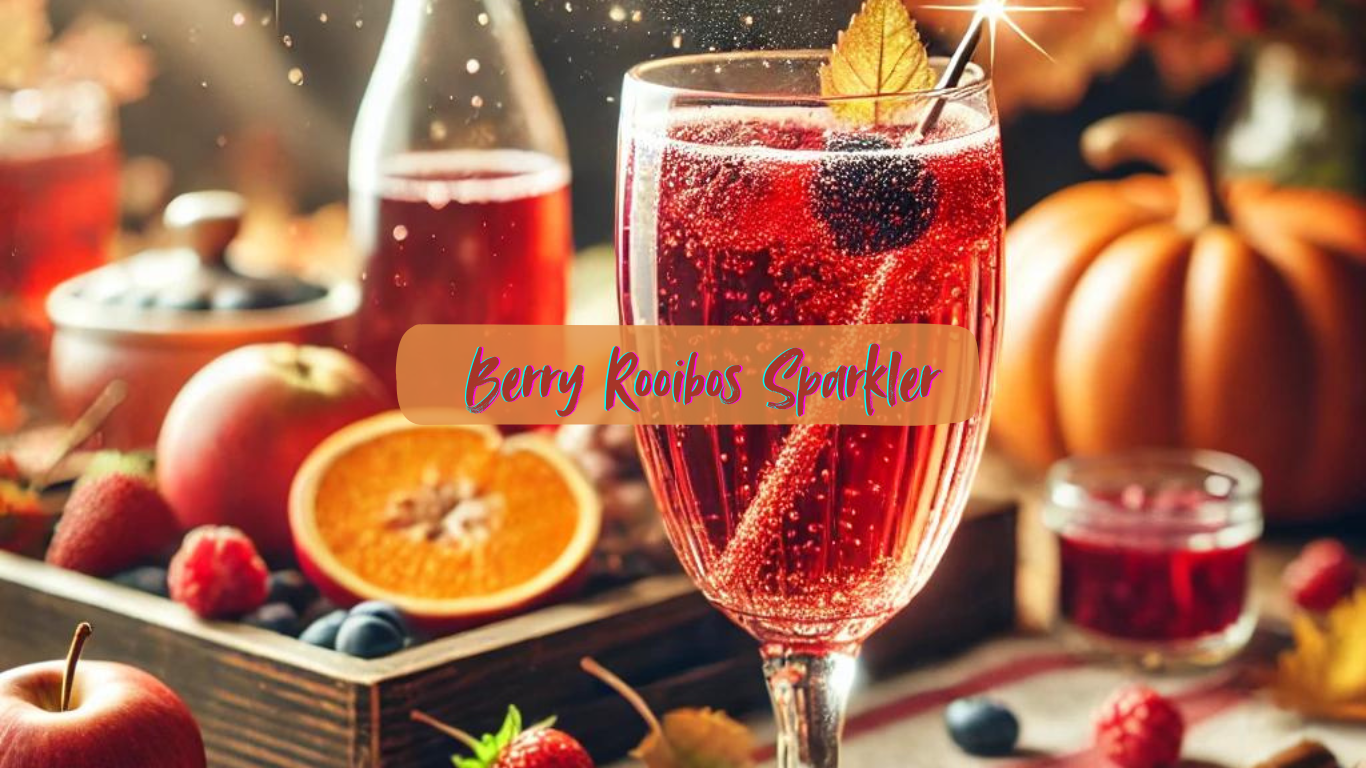 Berry Rooibos Sparkler: A Fizzy Fall Delight