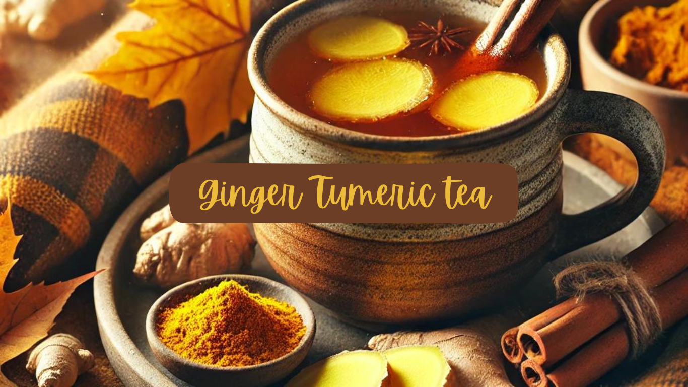 Ginger Turmeric Tea: Your Golden Cup of Autumn Comfort