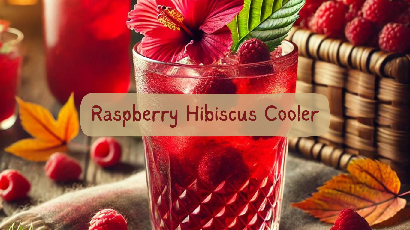 Raspberry Hibiscus Cooler: A Bold, Fruity Twist for Fall