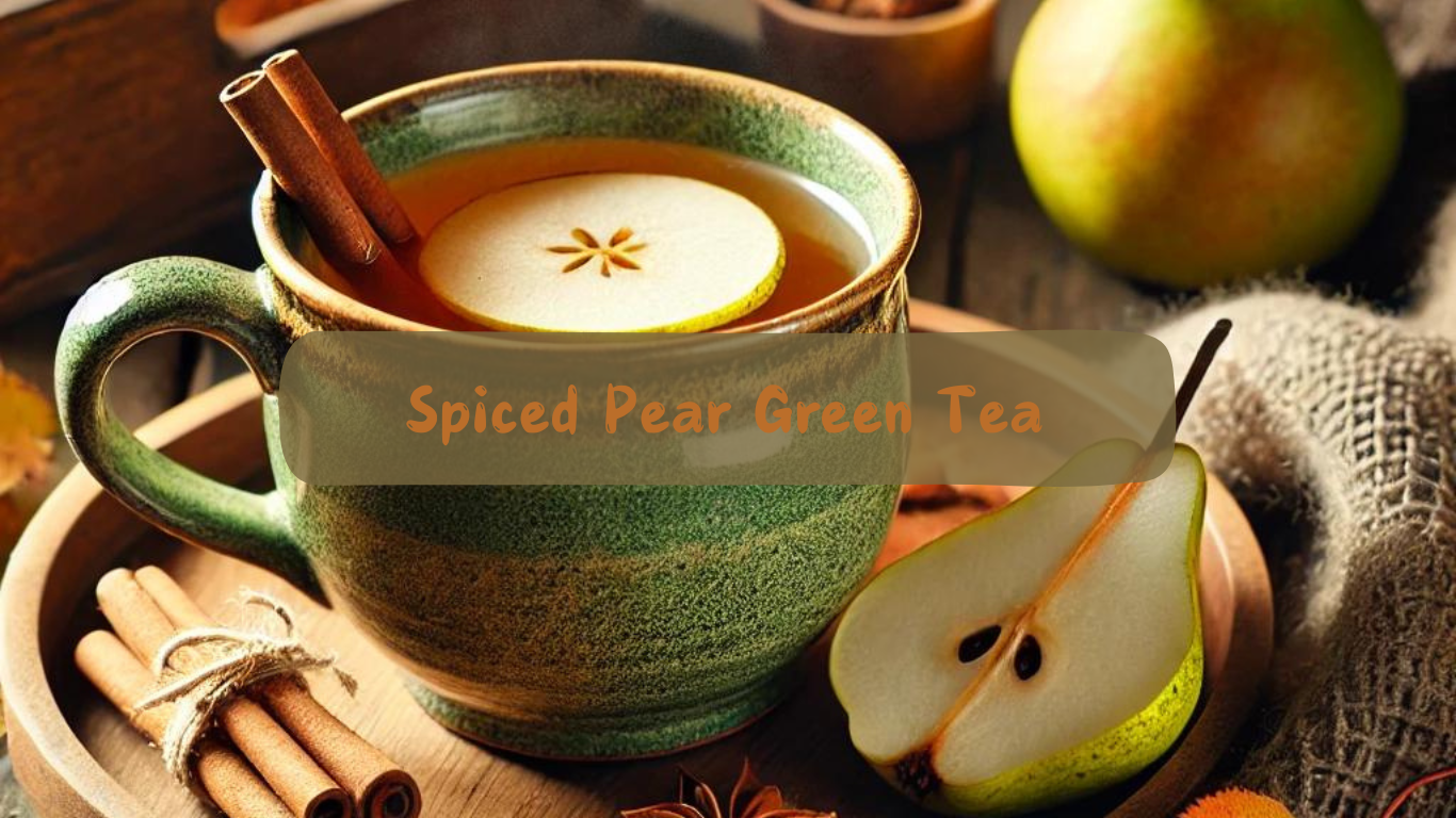 Spiced Pear Green Tea: A Crisp Fall Favorite