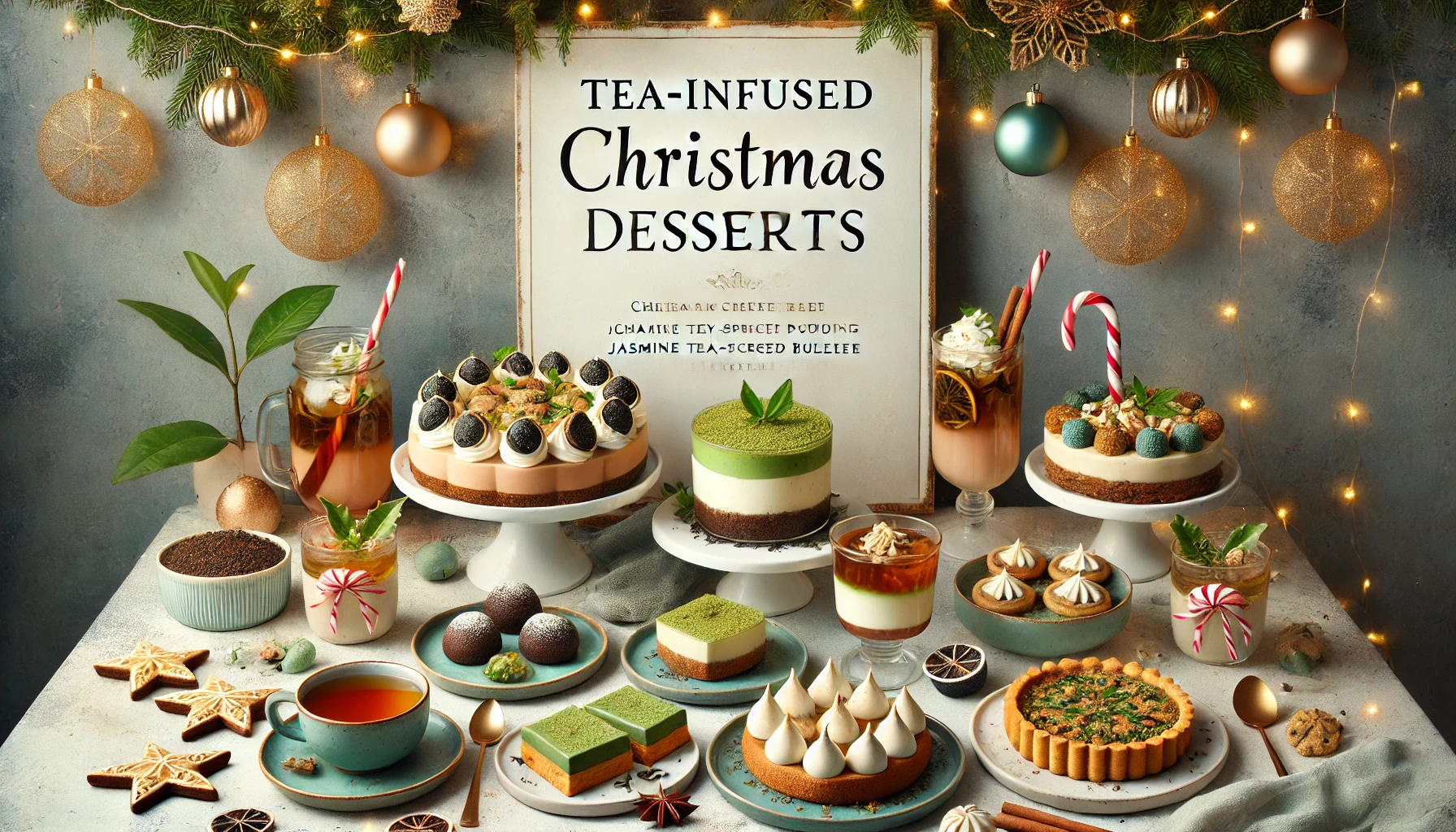 Tea-Infused Christmas Desserts You’ll Love