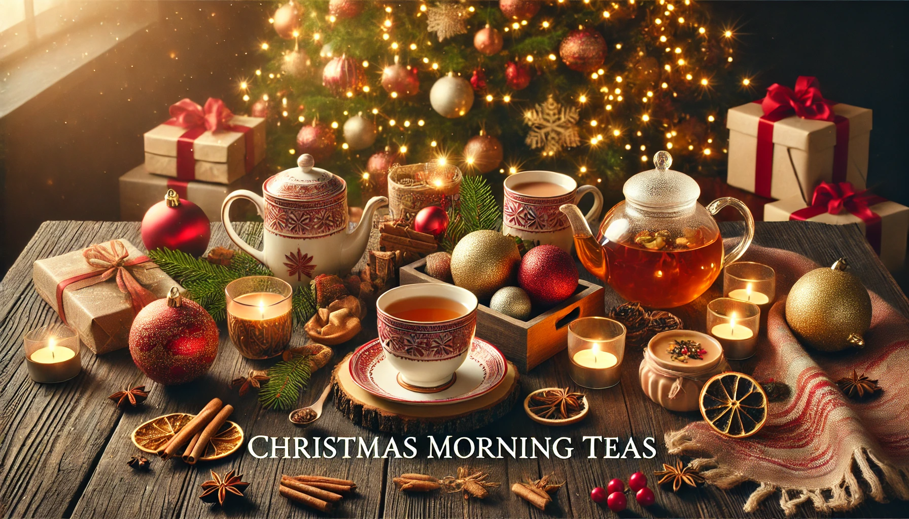 Christmas Morning Teas to Sip by the Tree